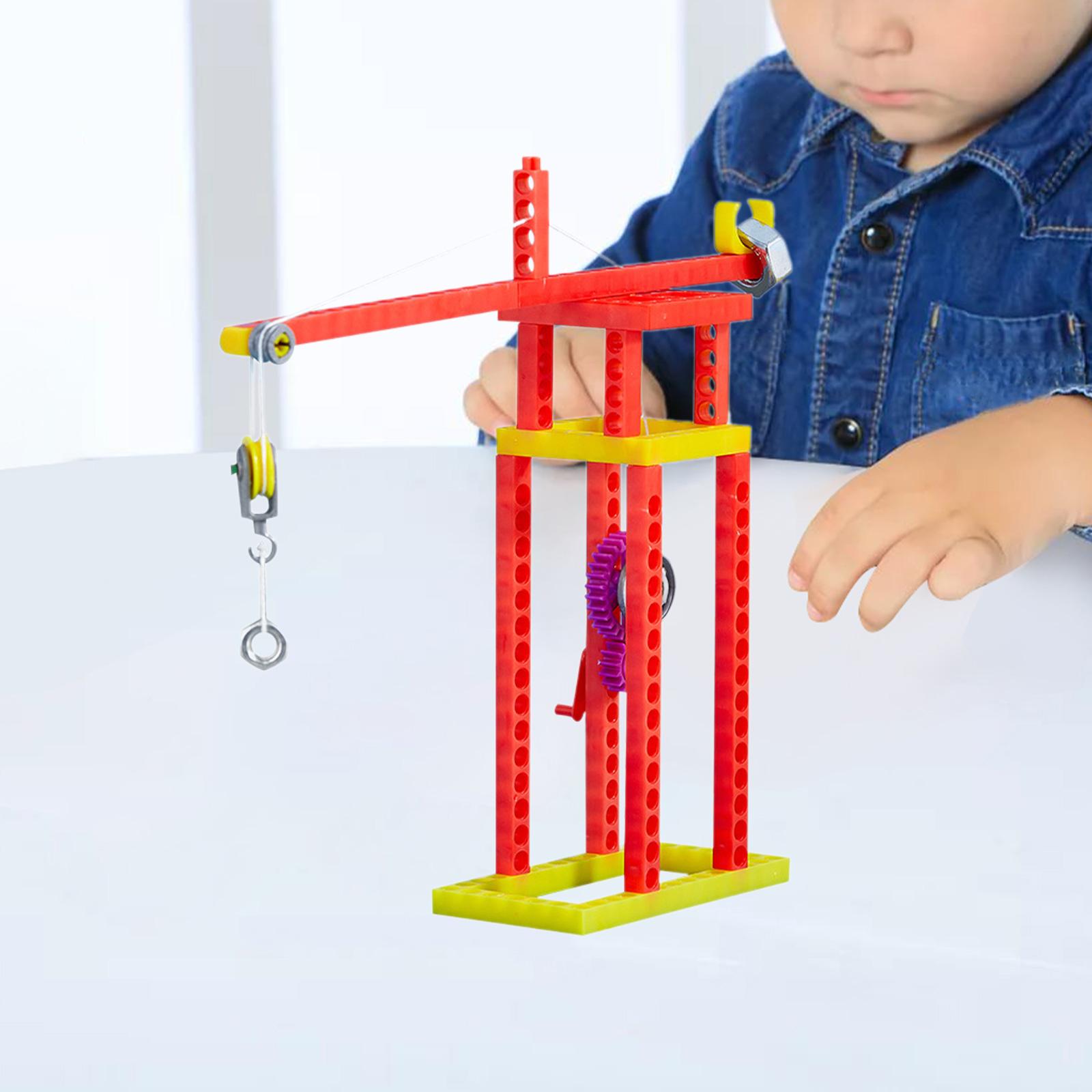 Science Project Kit - Żuraw wieżowy Zabawka Kolekcjonerski projekt naukowy