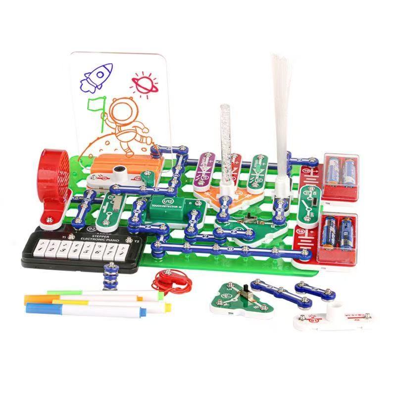 Klocki edukacyjne STEM, elektr – Science Kit recenzja i cena